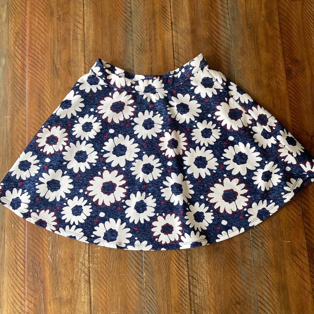 Women’s Hollister Floral Skirt Medium